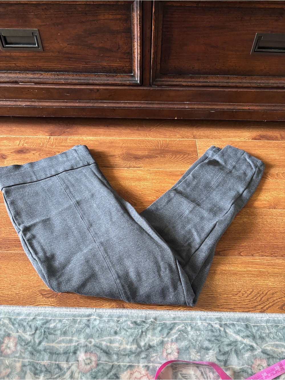 Old Navy, Stevie, Built-in-Sculpt, Charcoal Gray Knit Pants